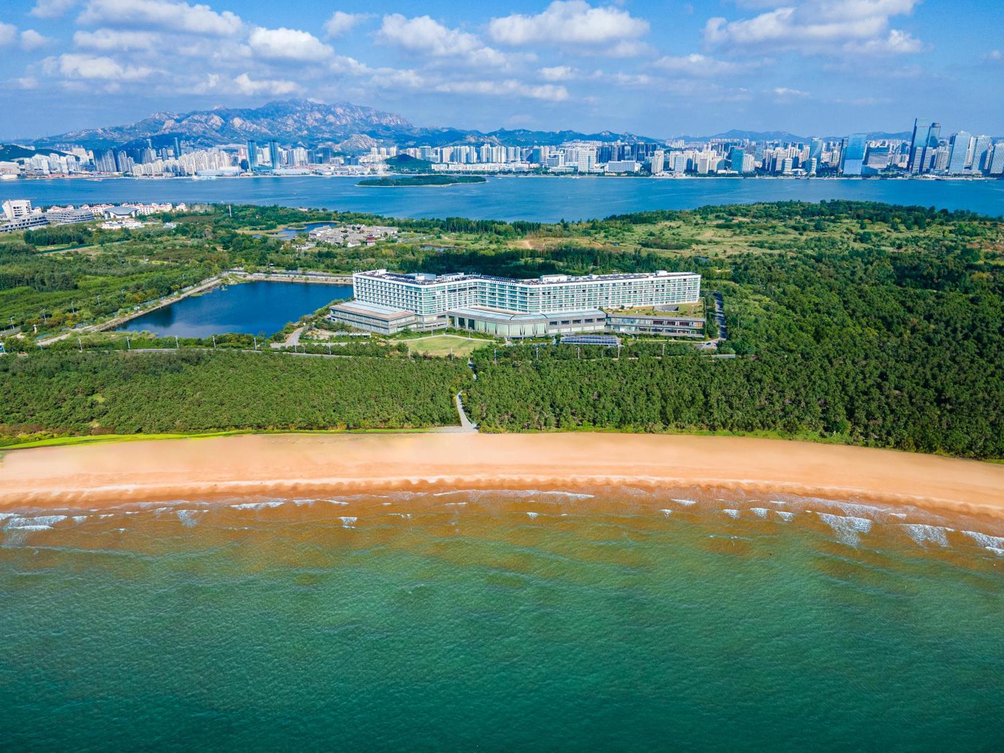 Wyndham Grand Qingdao Ξενοδοχείο Εξωτερικό φωτογραφία